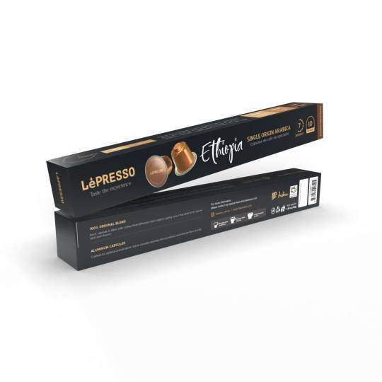 Lepresso Brazil Single Origin Ethiopia Capsules 10pcs (LPCNAET)