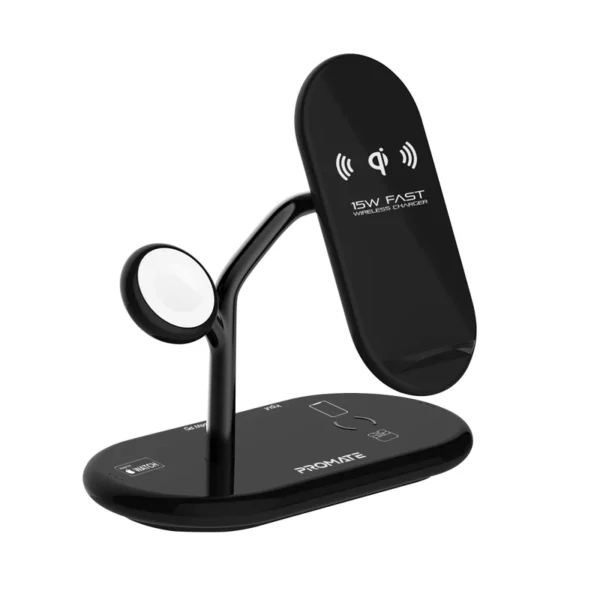 Promate Bonsai High Speed Wireless Charging Station 54W Black