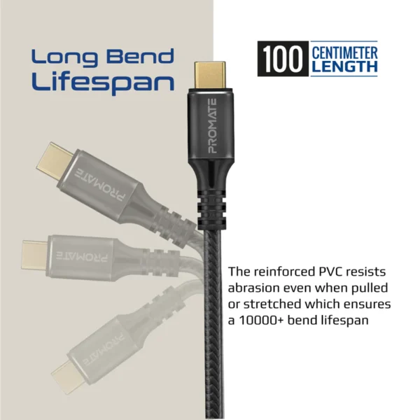 Second image of 240W Super Speed Fast Charging USB-C Cable