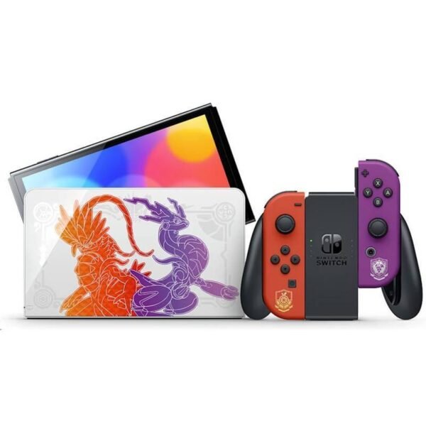 Second image of Nintendo Switch OLEDNintendo Switch OLED Pokemon Scarlet and Violet Edition