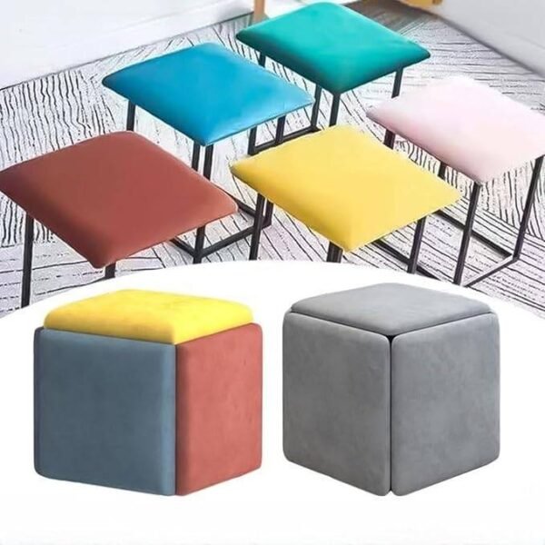 5in1 Multifunction Storage Stool Cube Chair