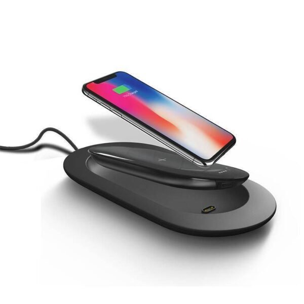 Second image of Mipow Power Cube X Combo Wireless Charging 5000mAh Black