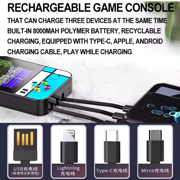 Second image of Power Game 8000mAh 500-in-1 (D41)