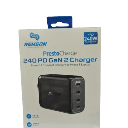 Remson Presto Charge 240PD GAN 2 Charger RM-HC036
