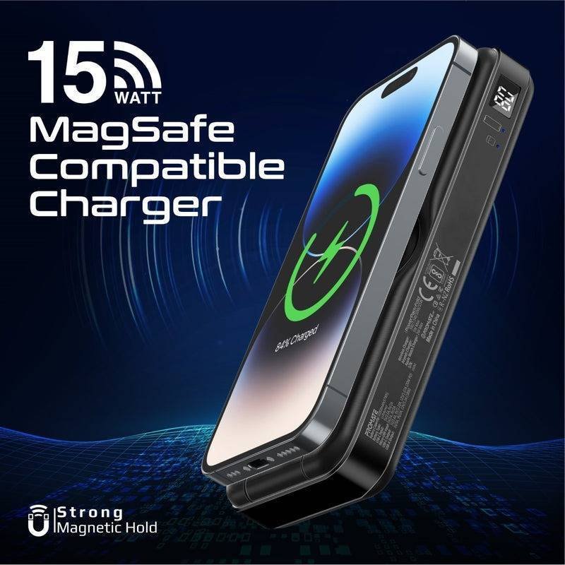 Promate 5-in-1 Foldable MagSafe Compatible Wireless Charging Power Bank | Fast Charging | Case Compatible | FOD Protection - Image 5