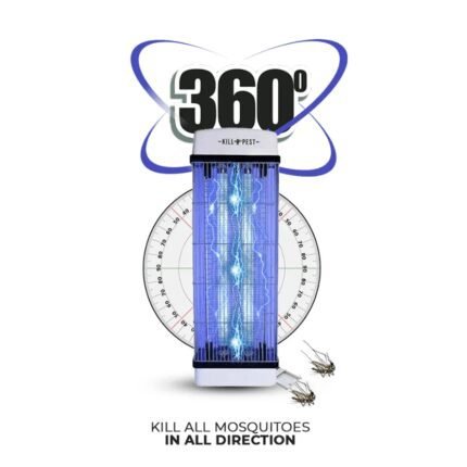 Flying Insects Killer Lamp With 2 * 20W UV light & 3800V electric shock