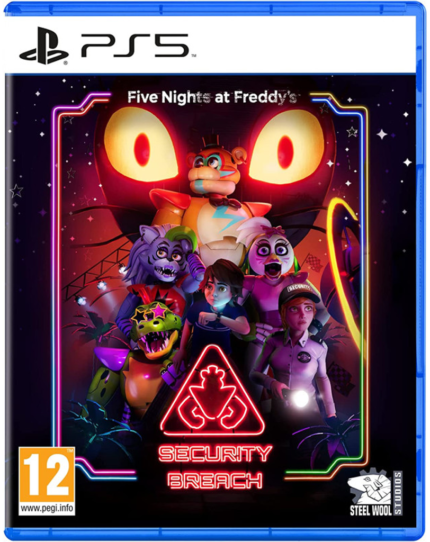 PS5 Five Nights At Freddys Security Breach Gaming CD