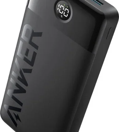 Anker Power Bank (20,000mAh, 15W, 2-Port) - Black
