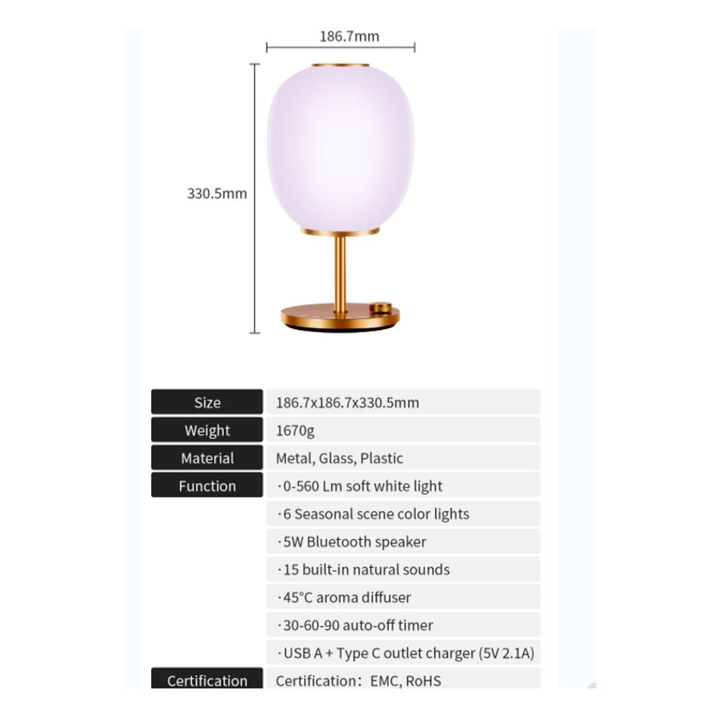 Season Atmosphere Lamp (JW-2201) - Image 5