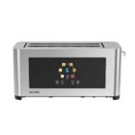 Porodo Lifestyle 4-Slice Digital Pop Up Toaster 850W - Silver