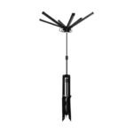 Porodo Camping Light Full Set 6Lamp, Stand, 3.2M Wire with Clip, Cigarette Lighter, Remote control and Bag