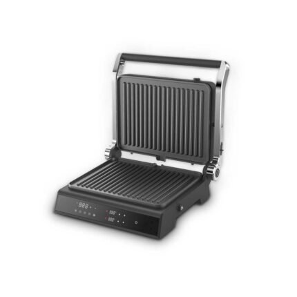 Porodo LifeStyle Glasstop Digital Grill with Removable Grill Plate - Black