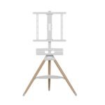Porodo TV Stand Wooden Tripod