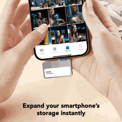 Lexar 1TB Professional Go USB 3.2 Gen 2 Portable SSD with Hub - SL400