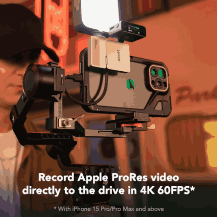 Lexar 1TB Professional Go USB 3.2 Gen 2 Portable SSD with Hub - SL400