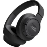 JBL Tune 720BT Wireless Over-Ear Headphones | Pure Bass Sound | Bluetooth 5.3 | 76H Battery | Hands-Free Call | Multi-Point Connection | Foldable | Detachable Audio Cable | Black | JBLT720BTBLK