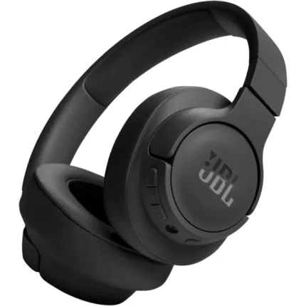 JBL Tune 720BT Wireless Over-Ear Headphones | Pure Bass Sound | Bluetooth 5.3 | 76H Battery | Hands-Free Call | Multi-Point Connection | Foldable | Detachable Audio Cable | Black | JBLT720BTBLK