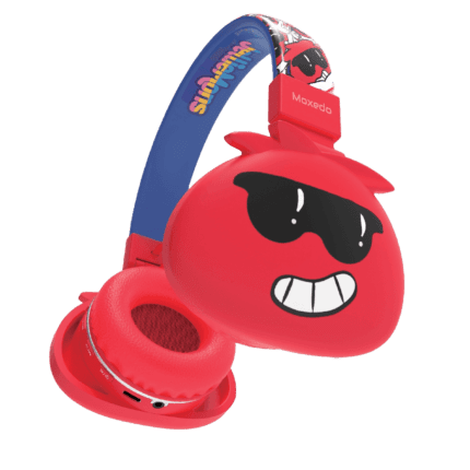 Moxedo Junior Wireless Stereo On-Ear Headphones for Kids with Built-In Microphone