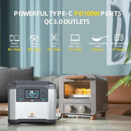 Toby's Portable 1500W Power Station TBS-273A