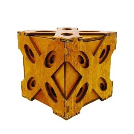 Wooden Labyrinth Puzzle Box – Brain Teaser with Secret Compartment | Unique Gift & Mind Challenge