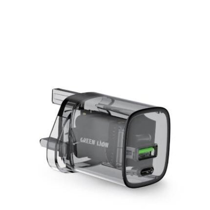 Green Lion Transparent Wall Charger UK
