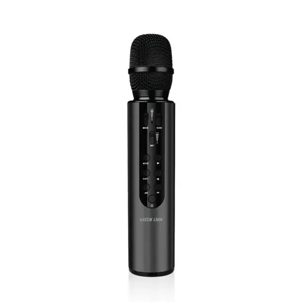 Green Lion Karaoke Microphone - Black