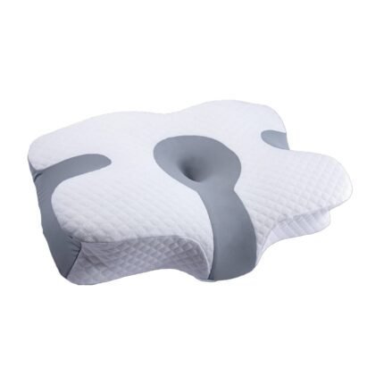 Green Lion Cervical Memory Foam Pillow - White