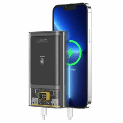 Super Fast Transparent Power Bank 20000mAh Green Lion