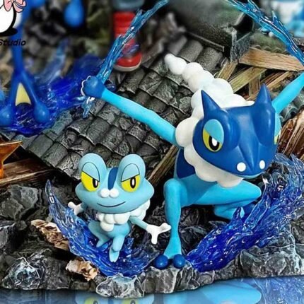 Pokémon Ash & Greninja Ultimate Battle Figurine – Dynamic Water-Type Power