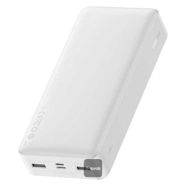 Baseus Bipow 20000mAh PowerBank 15W | Digital Display - White - Image 2