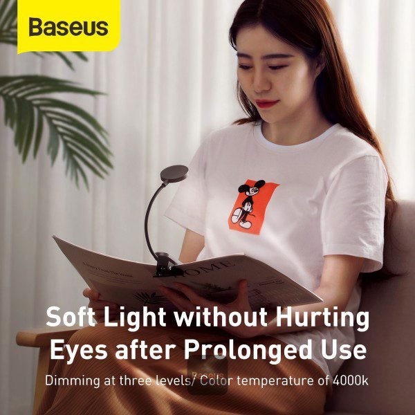 Baseus Comfort Reading Mini Clip Lamp - Image 4