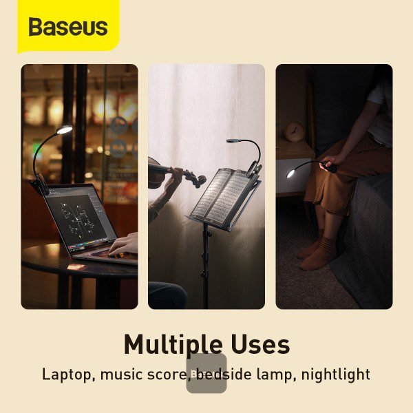 Baseus Comfort Reading Mini Clip Lamp - Image 6
