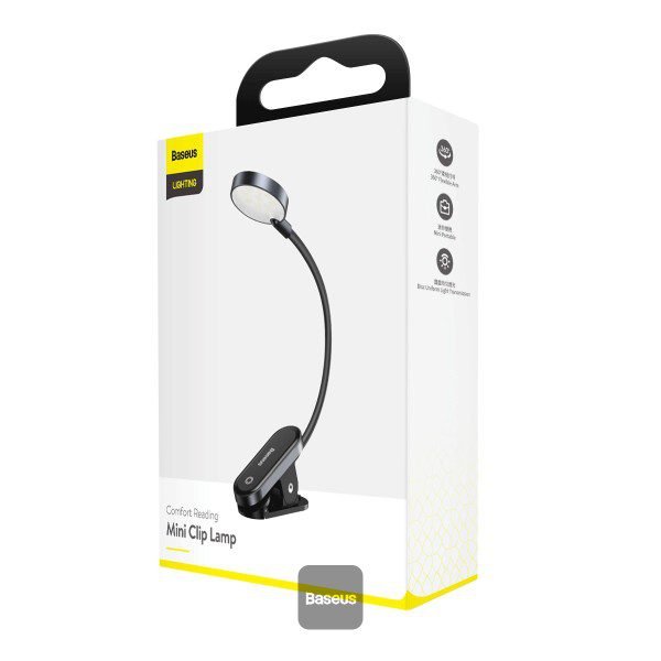 Baseus Comfort Reading Mini Clip Lamp - Image 8