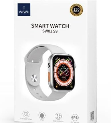 WIWU SW01 S9 Smart Watch - Silver