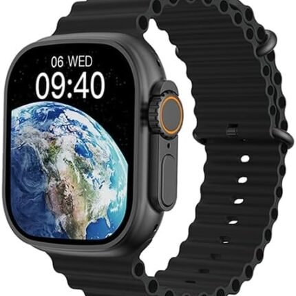 WIWU SW01 Ultra Smart Watch SE With 2 Straps - Black