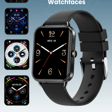 Moxedo Luna Smart Watch 1.65 AMOLED Display, Bluetooth Calling, Black