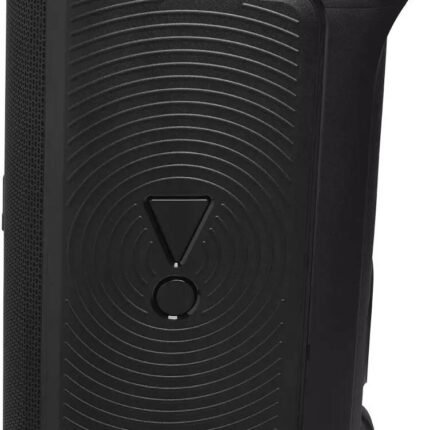 JBL PartyBox Stage 320 Portable Bluetooth Speaker, With Wheels, 5.4 Bluetooth, 240W, Splash Proof, Multi Speaker Connection, Dual Mic & Guitar Inputs, 18 Hours Max Playing Time, Black