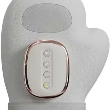Cordless Electric Hand Massager Glove, 2200mAh, 12 Heat & Air Pressure Settings, Portable Hand Massager for Relaxation and Recovery