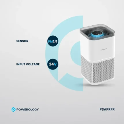 Powerology Smart Air Purifier Eliminate Odor & Smoke - White