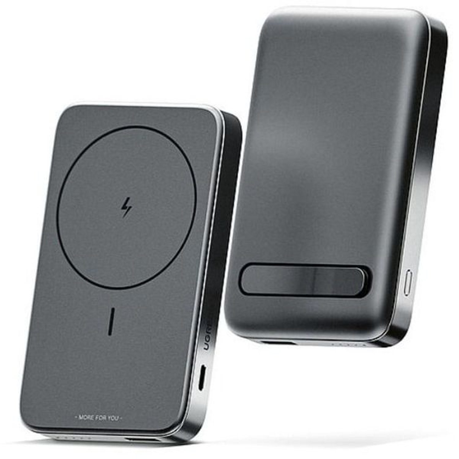 UGREEN Foldable Kickstand Magnetic Battery Power Bank Grey | 10000mAh