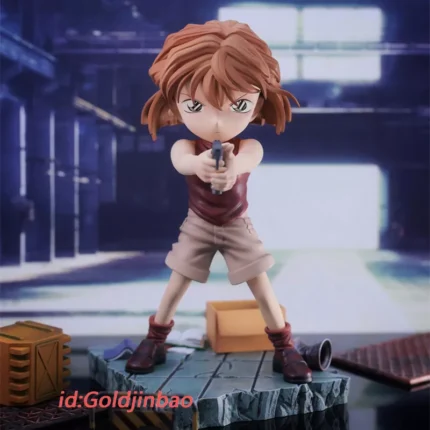 Haibara Ai 28CM PVC Figure – 2 Styles Gun-Raising Detective Conan Anime Collectible
