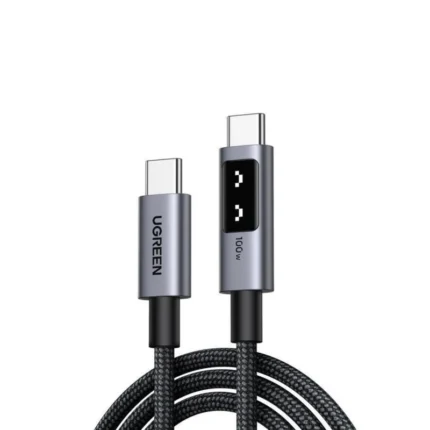 UGREEN Uno 100W USB-C to USB-C Nylon Cable 2m - Gray