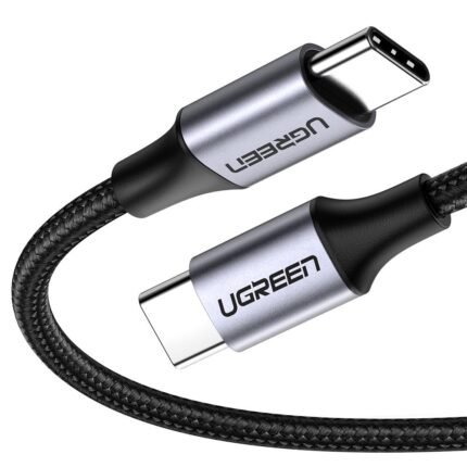 Ugreen Usb-C To Usb-C PD Fast Charging Cable 60W 3A 2m - Black