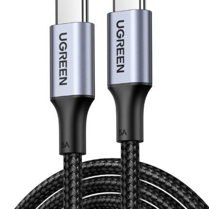 UGreen Usb-C To Usb-C 100W Braided Cable 1M - Black