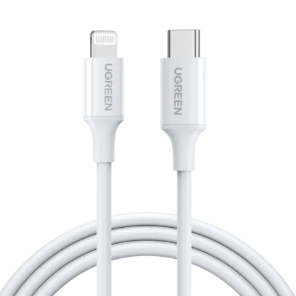 UGREEN Type-C to Lightning Cable 1M - White