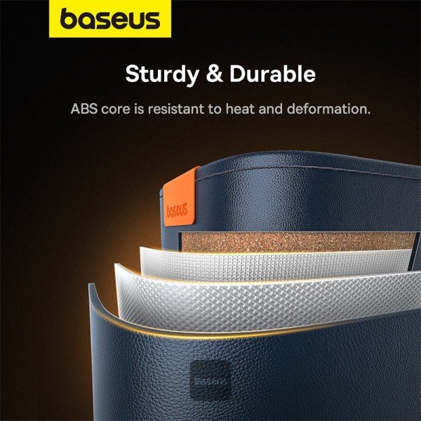 Baseus Car Seat Gap Organizer with Cup Holder – Front Driver & Passenger Side (Galaxy Blue) - Image 9