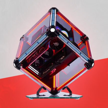 Custom Gaming PC - Cube Glass Design | Intel i5-13490F | ASUS RTX 5060 Master 3 Fans