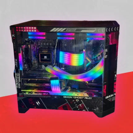 Budget Gaming PC - "Ghost Black" Design | Intel i5-13400F | ASUS RX 6500 XT